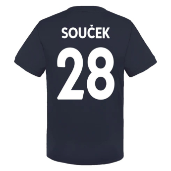 West Ham United tricou de fotbal pentru copii Navy Souček