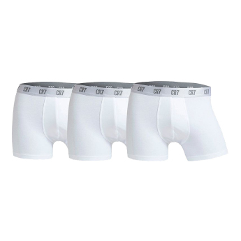 Cristiano Ronaldo boxeri de bărbați 3pack CR7 Basic white