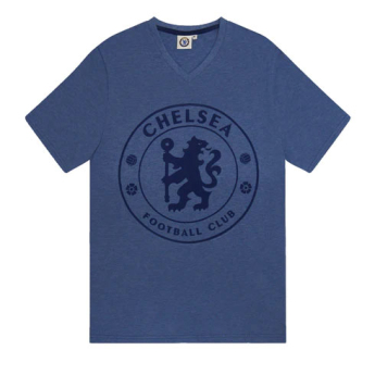 FC Chelsea pijamale de bărbați Short Blue Marl