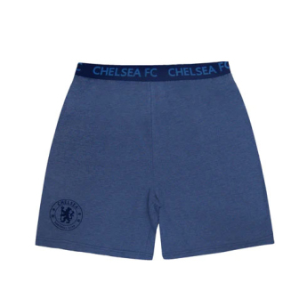 FC Chelsea pijamale de bărbați Short Blue Marl