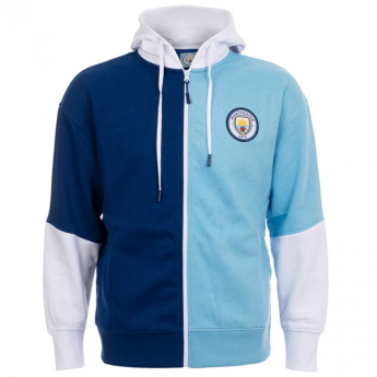 Manchester City hanorac de bărbați cu glugă No2 zip half
