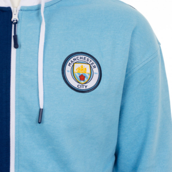 Manchester City hanorac de bărbați cu glugă No2 zip half