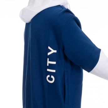 Manchester City hanorac de bărbați cu glugă No2 zip half