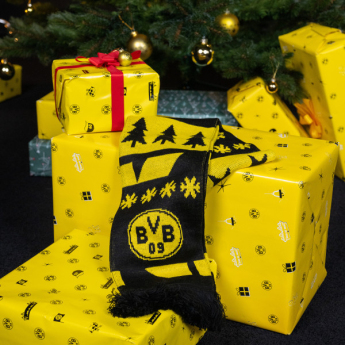 Borussia Dortmund eșarfă de iarnă Christmas