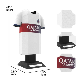 Paris Saint Germain Model metalic 3D Away Jersey 2023/24 Kit