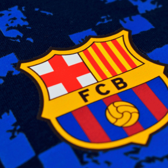 FC Barcelona tricou de copii Logos navy