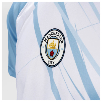 Manchester City tricou de fotbal No3 Poly white