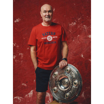 Bayern München tricou de bărbați Rekordmeister classic red
