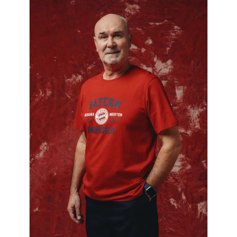 Bayern München tricou de bărbați Rekordmeister classic red