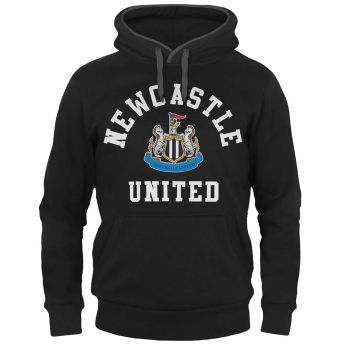 Newcastle United hanorac de bărbați cu glugă Graphic black