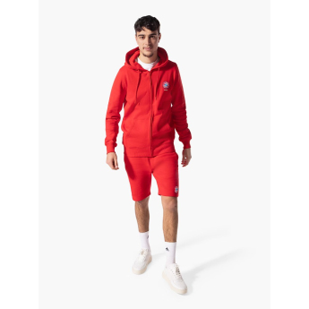 Bayern München hanorac de bărbați cu glugă Hooded Zip red