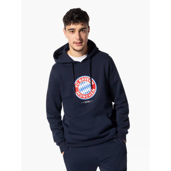 Bayern München hanorac de bărbați cu glugă Essential navy