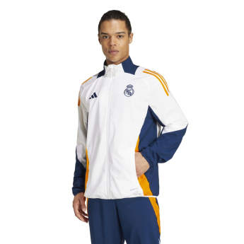 Real Madrid geacă de fotbal pentru bărbați Presentation white