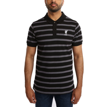 FC Liverpool tricou polo Stripe black