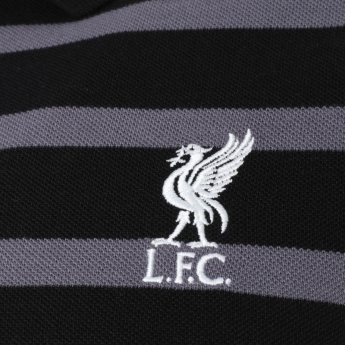 FC Liverpool tricou polo Stripe black