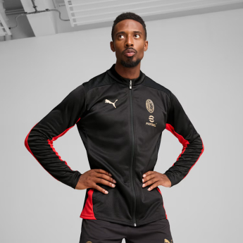 AC Milan geacă de fotbal pentru bărbați Training black