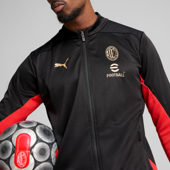 AC Milan geacă de fotbal pentru bărbați Training black