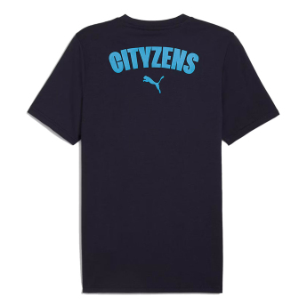 Manchester City tricou de bărbați Casuals fullnavy