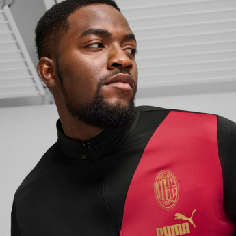 AC Milan geacă de fotbal pentru bărbați Track Culture black