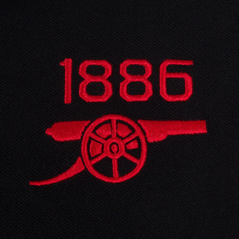 FC Arsenal tricou polo Contrast black