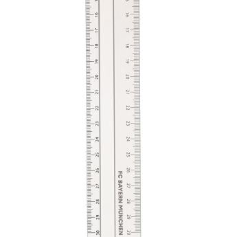 Bayern München rigla 30 cm aluminium