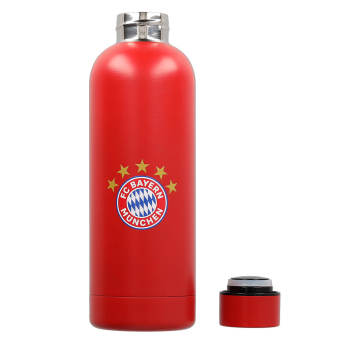Bayern München sticlă de băut Steel red