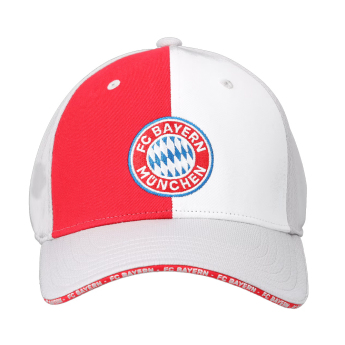 Bayern München vizor Half white-red