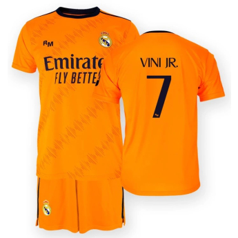 Real Madrid set de copii replica 24/25 Away Vini Jr