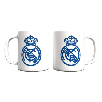 Real Madrid cană Escudo white