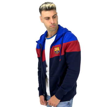 FC Barcelona hanorac de bărbați cu glugă Match