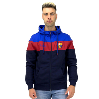 FC Barcelona hanorac de bărbați cu glugă Match