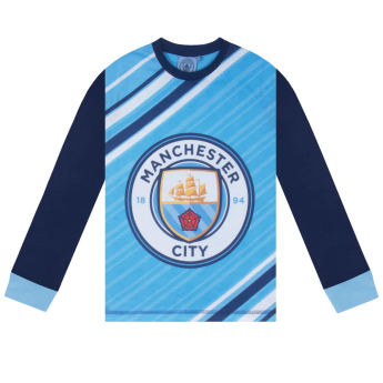 Manchester City pijamale de copii Long sky Haaland