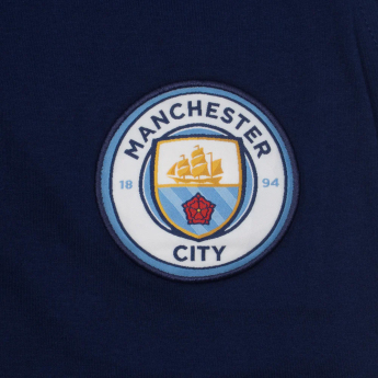 Manchester City pijamale de bărbați Long Stripe