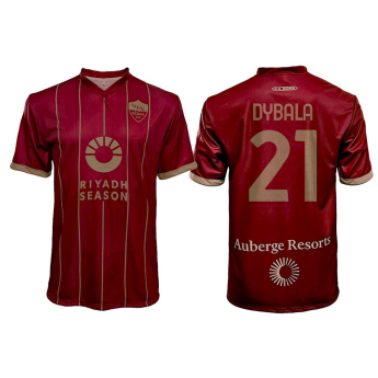 AS Roma tricoul de copii replica 24/25 Dybala home