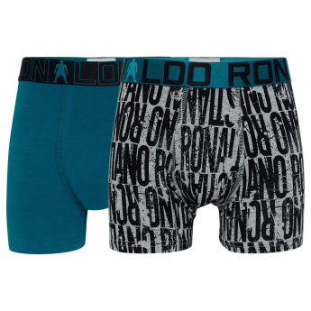 Cristiano Ronaldo boxeri de copii 2pack CR7 navy-text