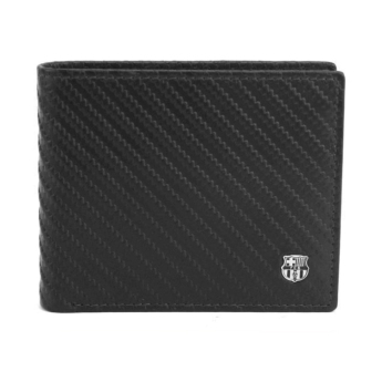FC Barcelona portofel de piele negro