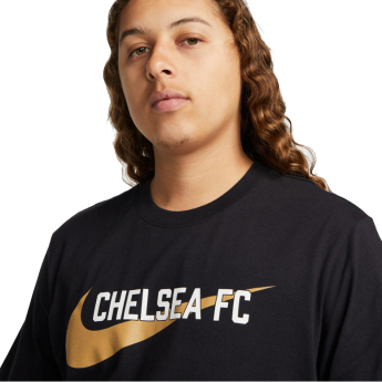FC Chelsea tricou de bărbați swoosh black