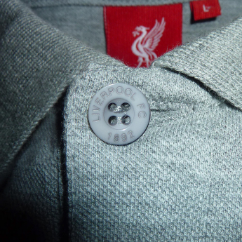 FC Liverpool tricou polo Crest grey