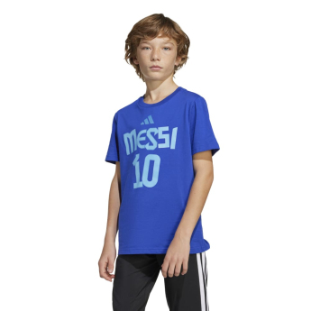 Lionel Messi tricou de copii MESSI Name and number blue