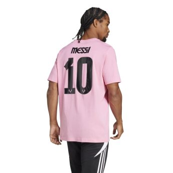 Lionel Messi tricou de bărbați MESSI Name and number pink
