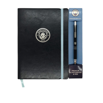 Manchester City pix și blocnotes Premium black