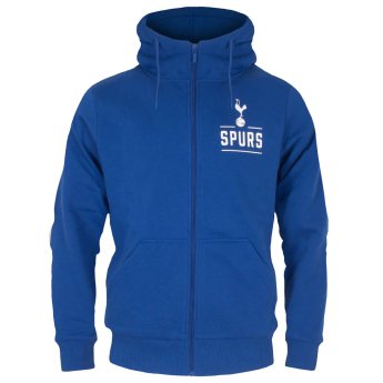 Tottenham Hotspur hanorac de bărbați cu glugă Zip marine