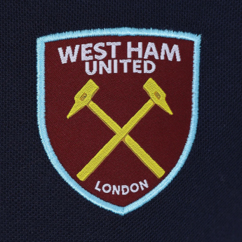 West Ham United tricou polo navy