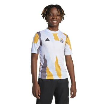 Real Madrid tricou de fotbal pentru copii 24/25 pre-match