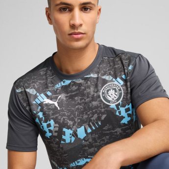 Manchester City tricou de fotbal Pre-match gray