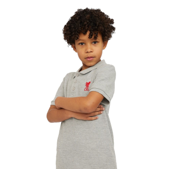 FC Liverpool tricou polo de copii grey
