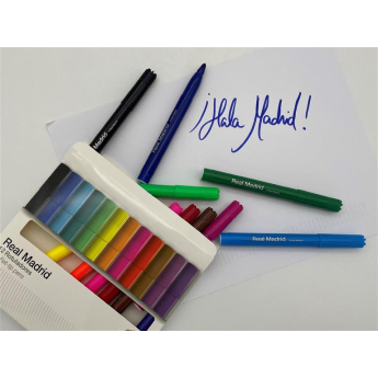 Real Madrid carioci colorate Felt 12 pcs