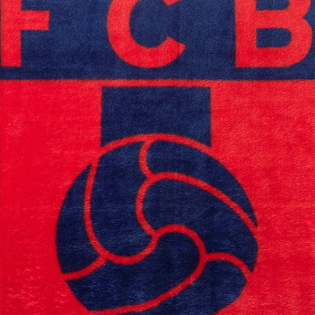 FC Barcelona pătură de lână Barca 24/25