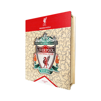 FC Liverpool puzzle din lemn Crest 150 ks