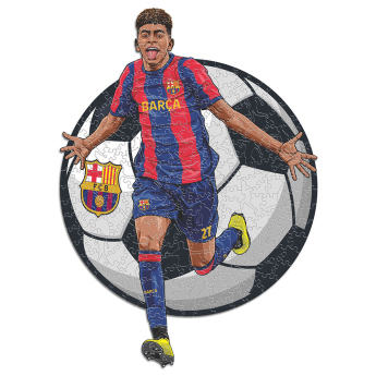 FC Barcelona puzzle din lemn Yamal 270 pcs